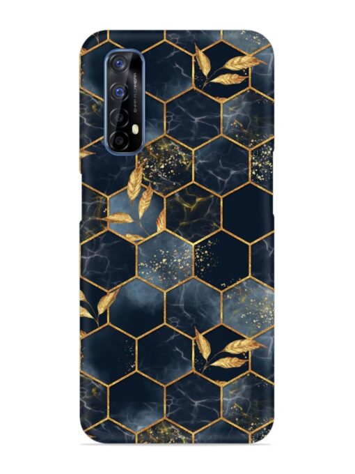 Marble Hexagon Seamless Snap Case for Realme 7 Zapvi