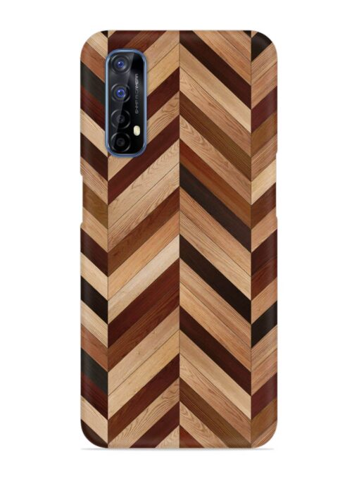 Seamless Wood Parquet Snap Case for Realme 7 Zapvi