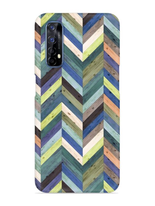 Chevron Random Color Snap Case for Realme 7 Zapvi