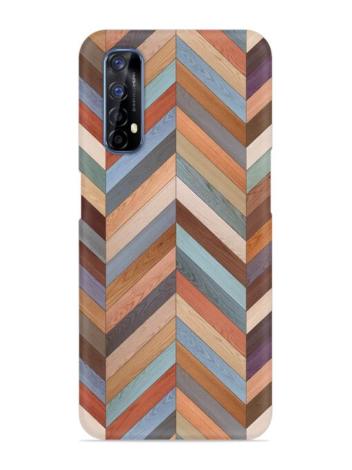 Seamless Wood Parquet Snap Case for Realme 7 Zapvi