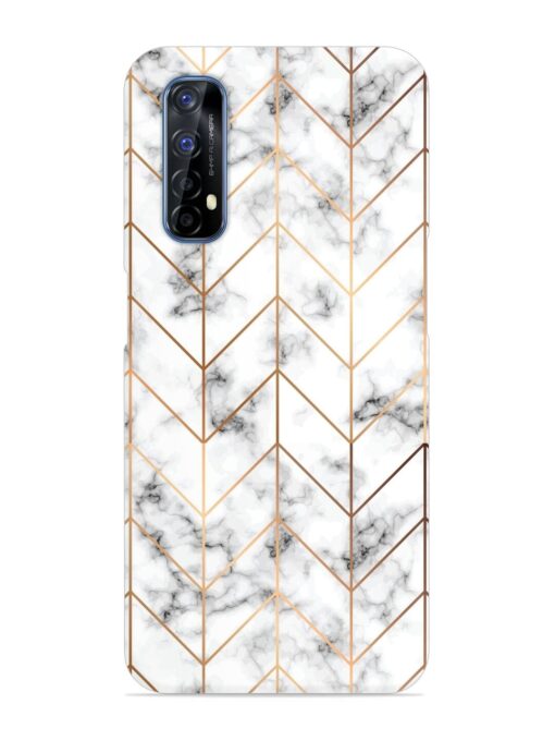 Vector Marble Texture Snap Case for Realme 7 Zapvi