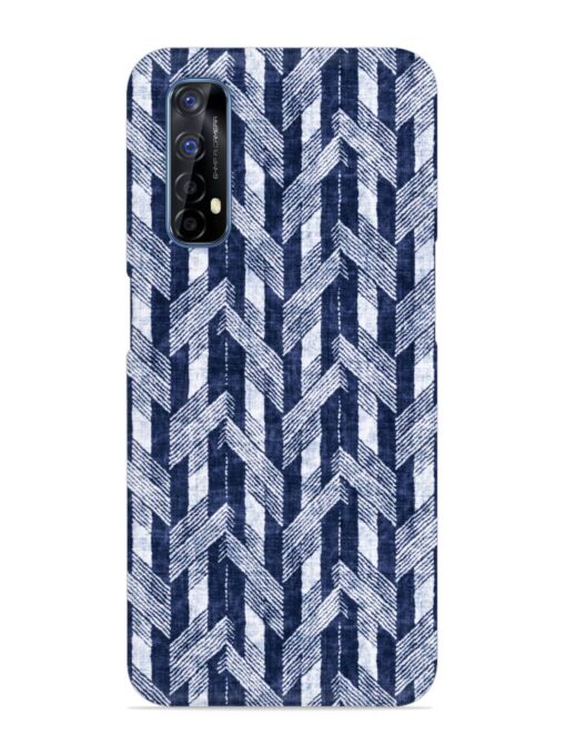 Abstract Herringbone Motif Snap Case for Realme 7 Zapvi