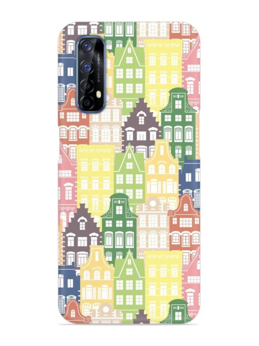 Seamless Shapes Pattern Snap Case for Realme 7 Zapvi