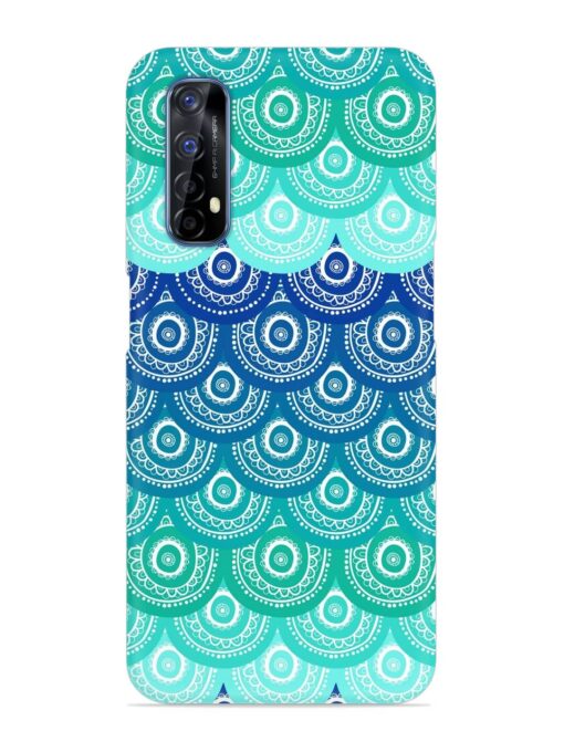 Ethnic Seamless Pattern Snap Case for Realme 7 Zapvi