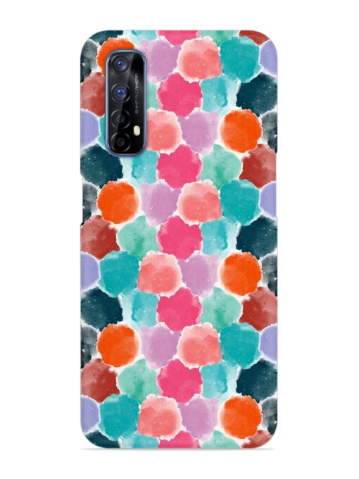 Colorful Seamless Pattern Snap Case for Realme 7 Zapvi