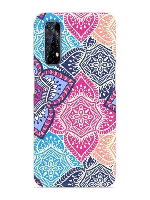 Ethnic Floral Seamless Snap Case for Realme 7 Zapvi