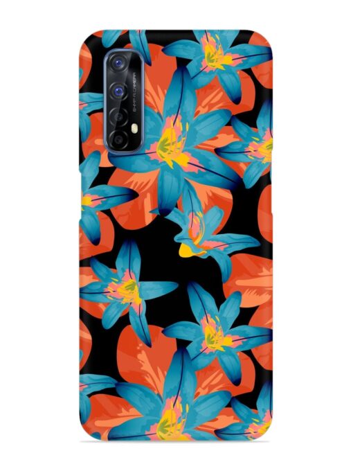 Philippine Flowers Seamless Snap Case for Realme 7 Zapvi