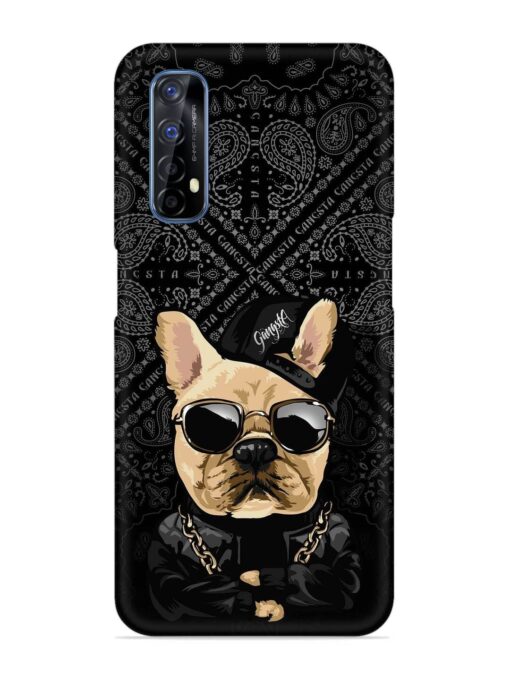 Gangsta Cool Sunglasses Dog Snap Case for Realme 7 Zapvi