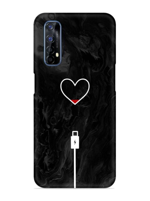 Heart Charging Vector Snap Case for Realme 7 Zapvi