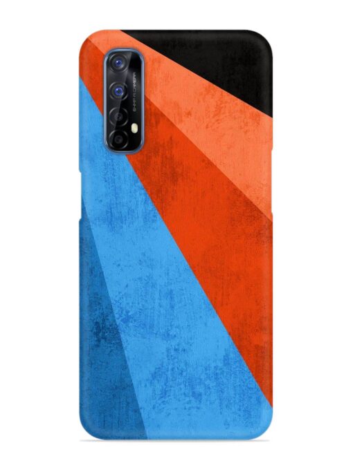 Modern Matte Abstract Snap Case for Realme 7 Zapvi