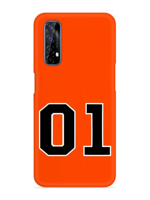 01 Number Snap Case for Realme 7 Zapvi