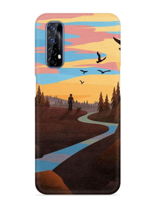 Natural Landscape Art Snap Case for Realme 7 Zapvi