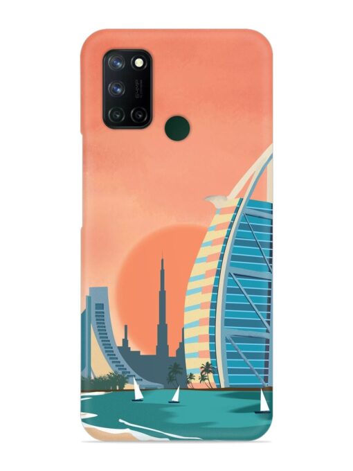 Dubai Architectural Scenery Snap Case for Realme 7I Zapvi