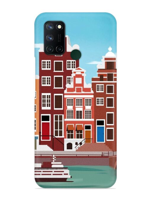 Scenery Architecture Amsterdam Landscape Snap Case for Realme 7I Zapvi