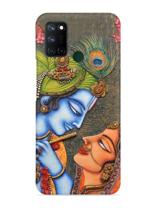 Lord Radha Krishna Flute Art Snap Case for Realme 7I Zapvi