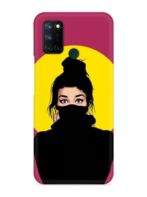 Girly Vector Snap Case for Realme 7I Zapvi