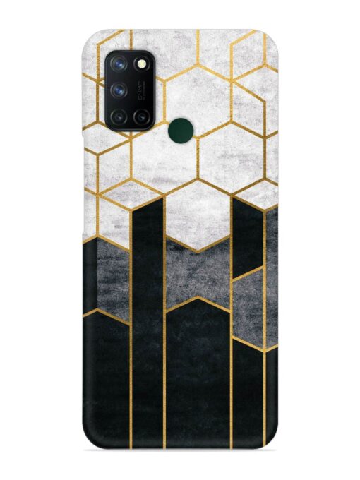 Cube Marble Art Snap Case for Realme 7I Zapvi