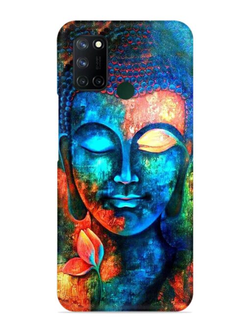 Buddha Painting Snap Case for Realme 7I Zapvi