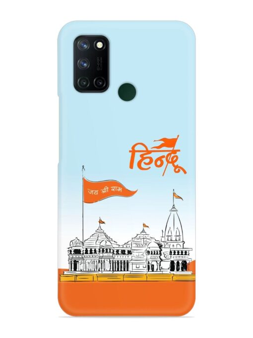 Ram Mandir Hindu Snap Case for Realme 7I Zapvi