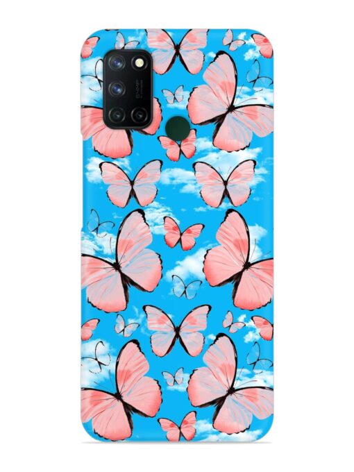 Seamless Pattern Tropical Snap Case for Realme 7I Zapvi