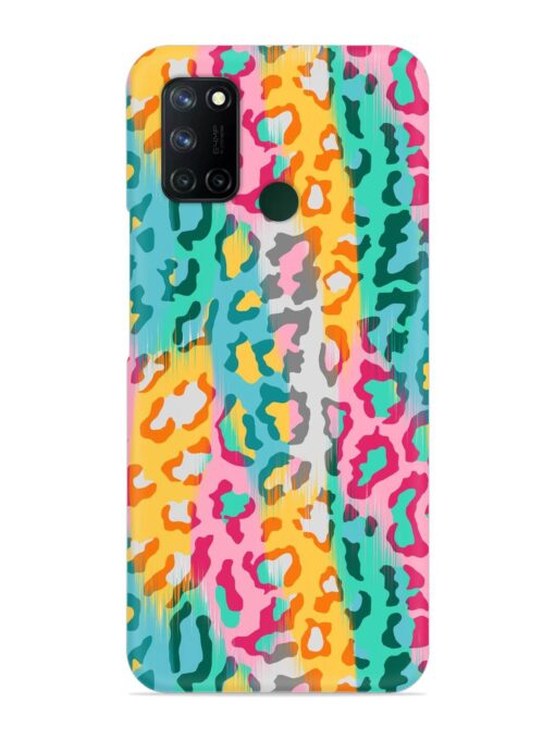 Seamless Vector Colorful Snap Case for Realme 7I Zapvi