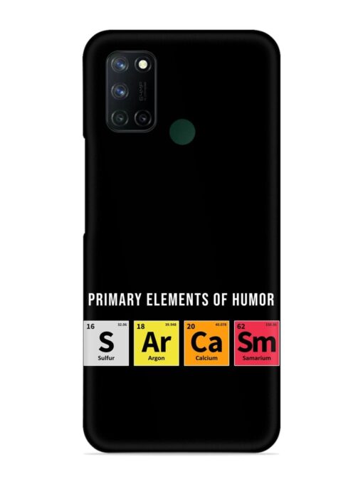 Primary Elements Humor Snap Case for Realme 7I Zapvi