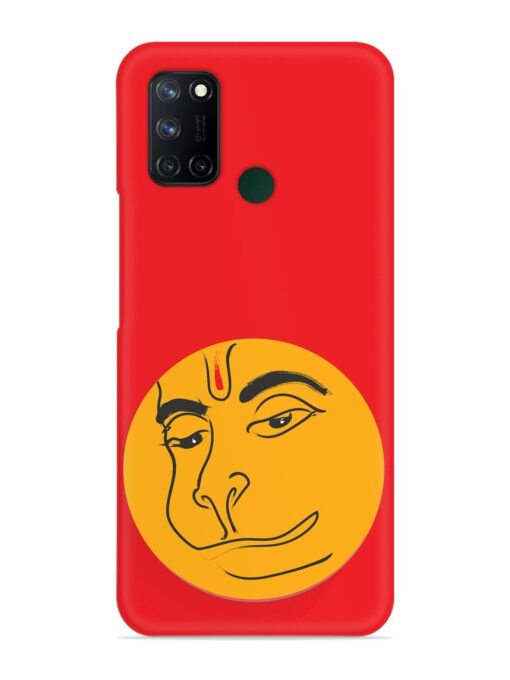 Lord Hanuman Vector Snap Case for Realme 7I Zapvi