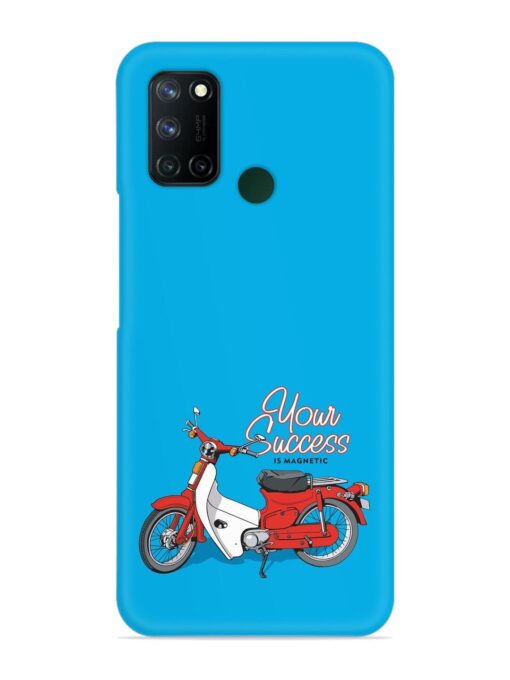 Motorcycles Image Vector Snap Case for Realme 7I Zapvi