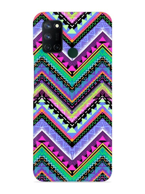 Tribal Aztec Print Snap Case for Realme 7I Zapvi