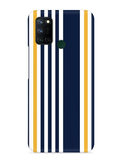 Seamless Stripe Pattern Snap Case for Realme 7I Zapvi