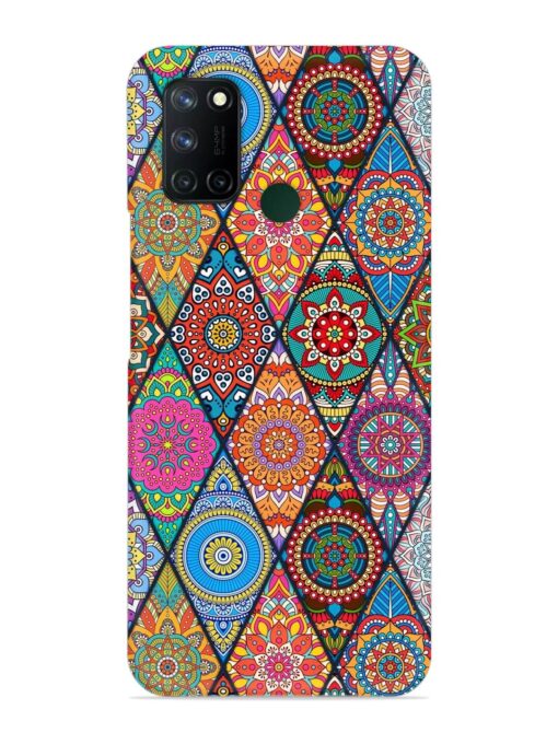 Seamless Tile Pattern Snap Case for Realme 7I Zapvi