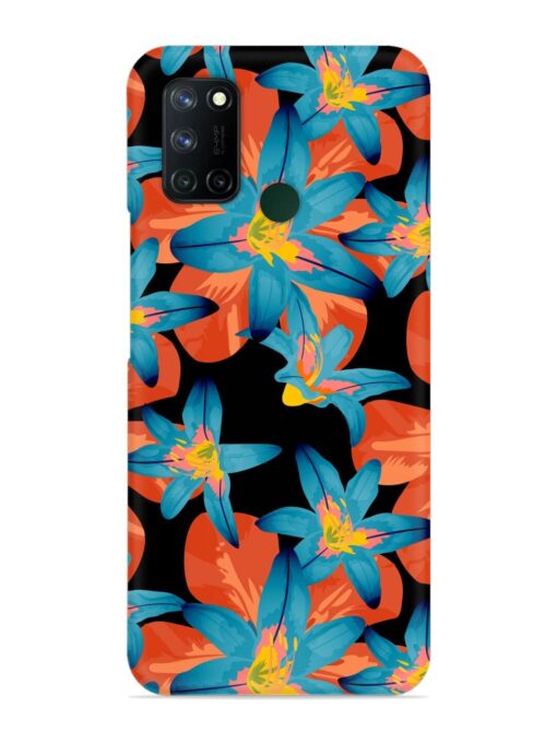 Philippine Flowers Seamless Snap Case for Realme 7I Zapvi