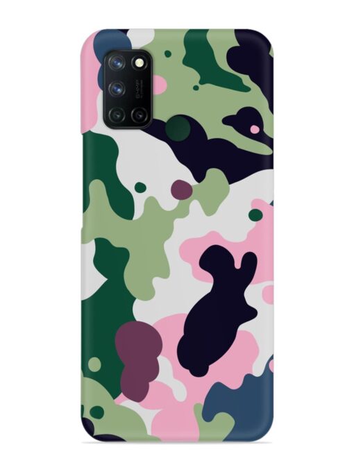 Seamless Funky Camouflage Snap Case for Realme 7I Zapvi