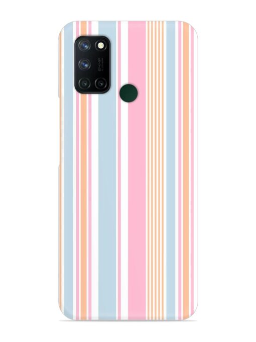 Stripe Seamless Pattern Snap Case for Realme 7I Zapvi