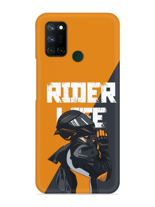 Rider Life Snap Case for Realme 7I Zapvi