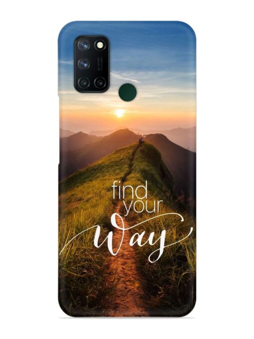 Find Your Way Snap Case for Realme 7I Zapvi