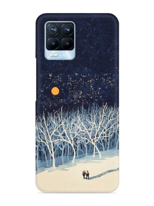 Full Moon Snowshoe Tour Snap Case for Realme 8 Pro Zapvi