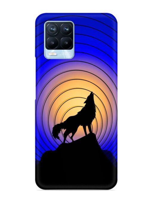 Fox Roaring Design Snap Case for Realme 8 Pro Zapvi