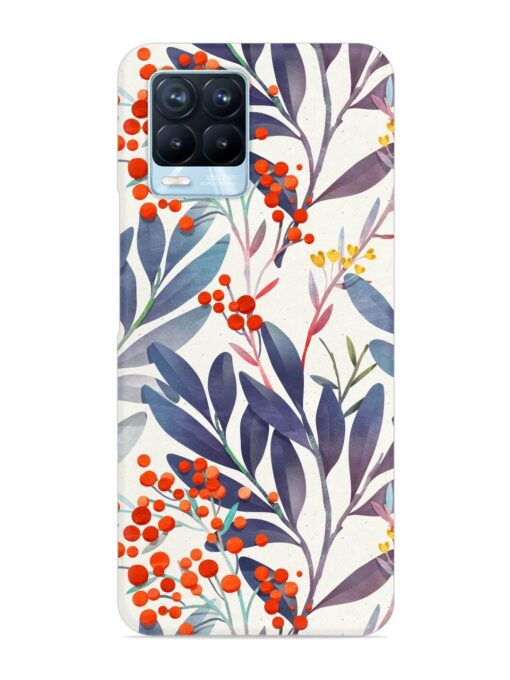 Seamless Floral Pattern Snap Case for Realme 8 Pro Zapvi