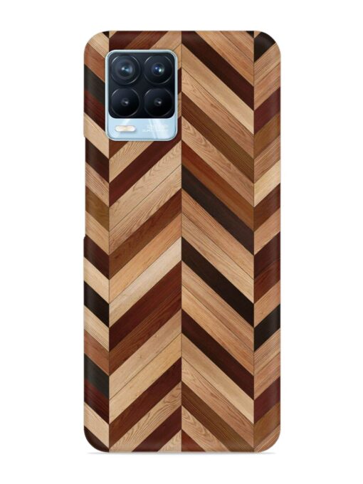 Seamless Wood Parquet Snap Case for Realme 8 Pro Zapvi