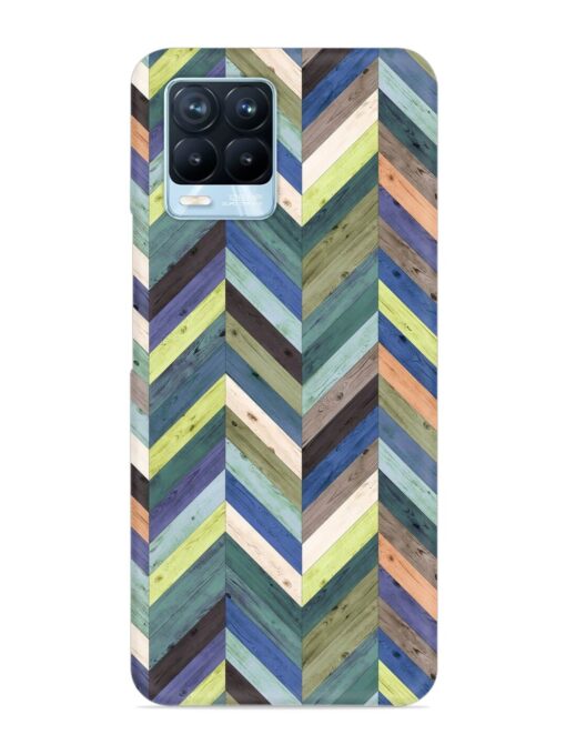 Chevron Random Color Snap Case for Realme 8 Pro Zapvi