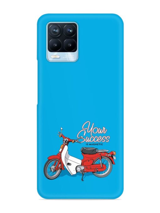 Motorcycles Image Vector Snap Case for Realme 8 Pro Zapvi