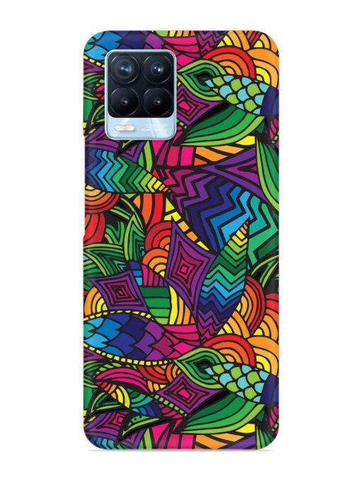 Abstract Multicolor Seamless Snap Case for Realme 8 Pro Zapvi