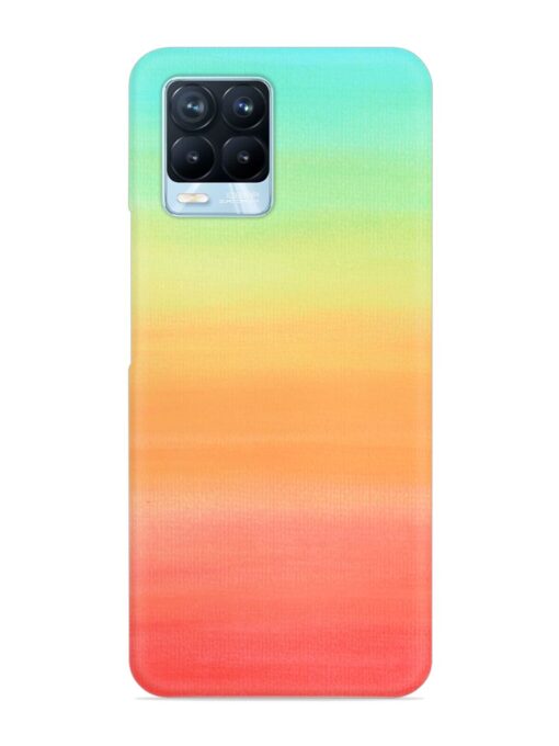 Background Sky Watercolor Snap Case for Realme 8 Pro Zapvi