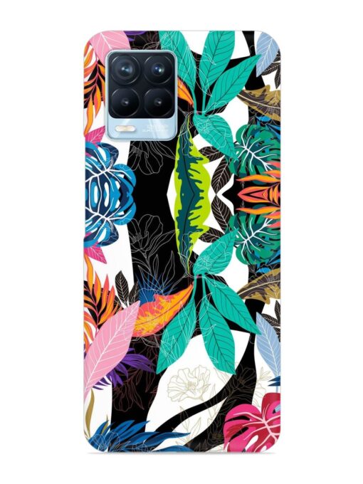 Floral Pattern Bright Snap Case for Realme 8 Pro Zapvi