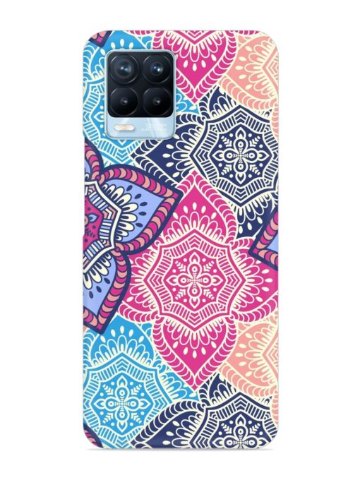 Ethnic Floral Seamless Snap Case for Realme 8 Pro Zapvi