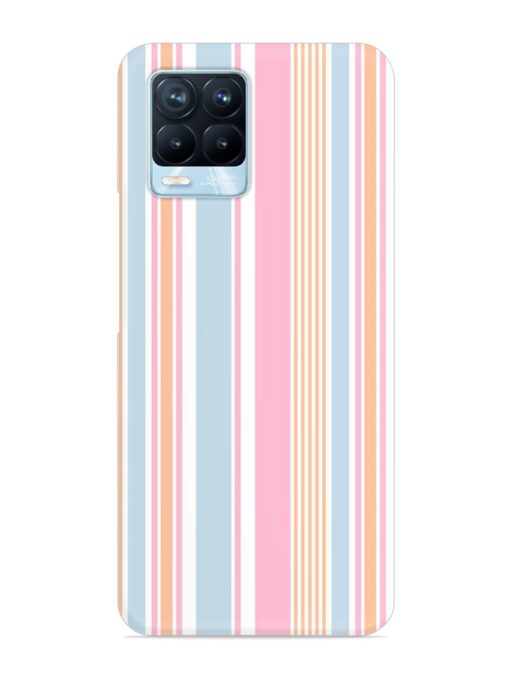 Stripe Seamless Pattern Snap Case for Realme 8 Pro Zapvi