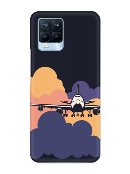 Aeroplane vector Snap Case for Realme 8 Pro Zapvi