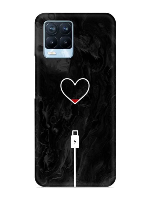 Heart Charging Vector Snap Case for Realme 8 Pro Zapvi