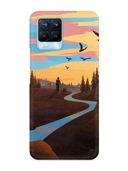 Natural Landscape Art Snap Case for Realme 8 Pro Zapvi